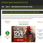 how can i bet on the kentucky derby online